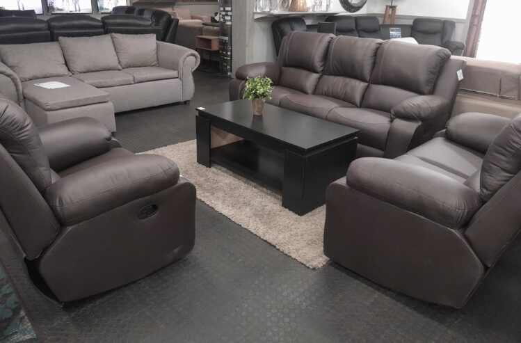 3pc Stella brown recliners