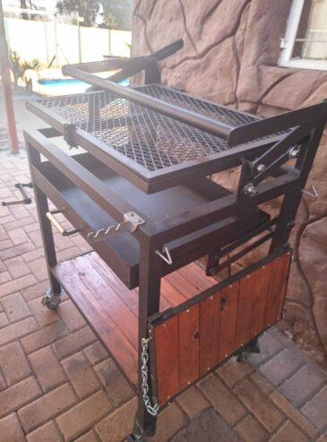 Flip braai