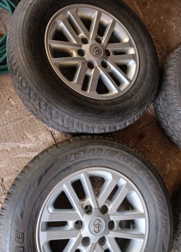 Toyota hilux mags wheels