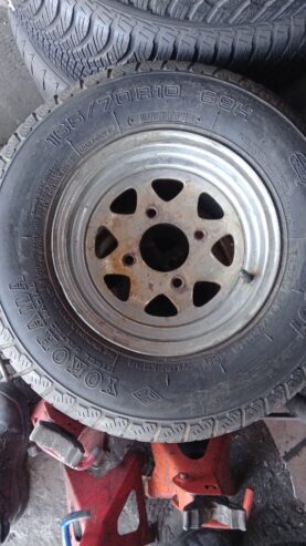 Used and brand new tyres