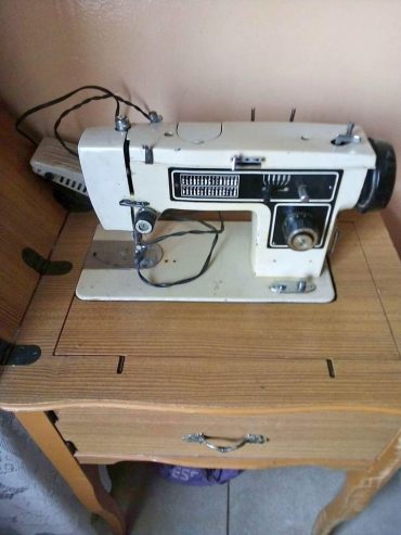 Sewing Machine and Table