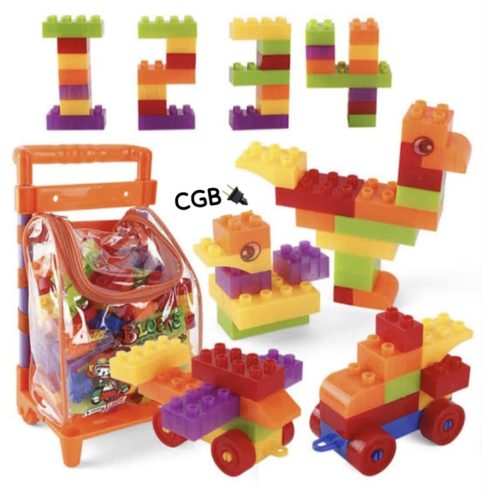 96 pieces kids blocks