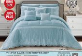 8 piece lace comforter