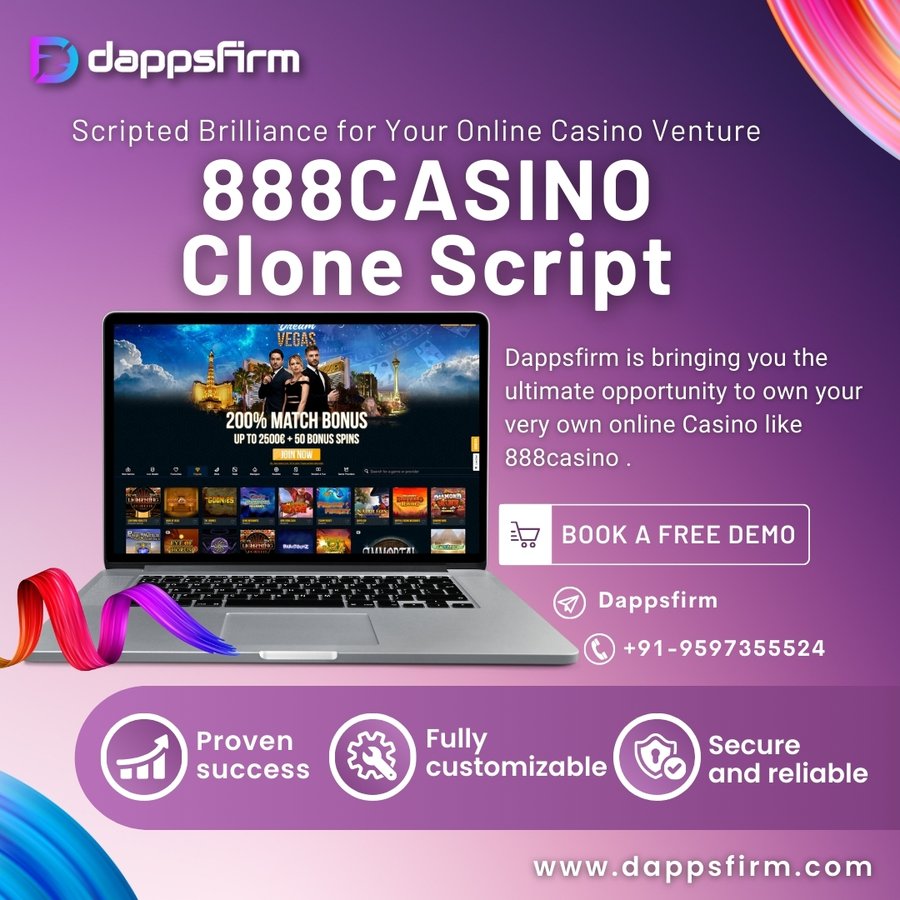 Unlock Casino Success with Whitelabel 888casino Clone Software!