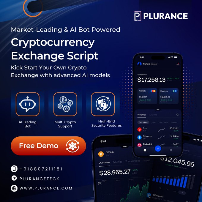 Why Should You Choose Plurance for Your Cryptocurrency Exchange Script?