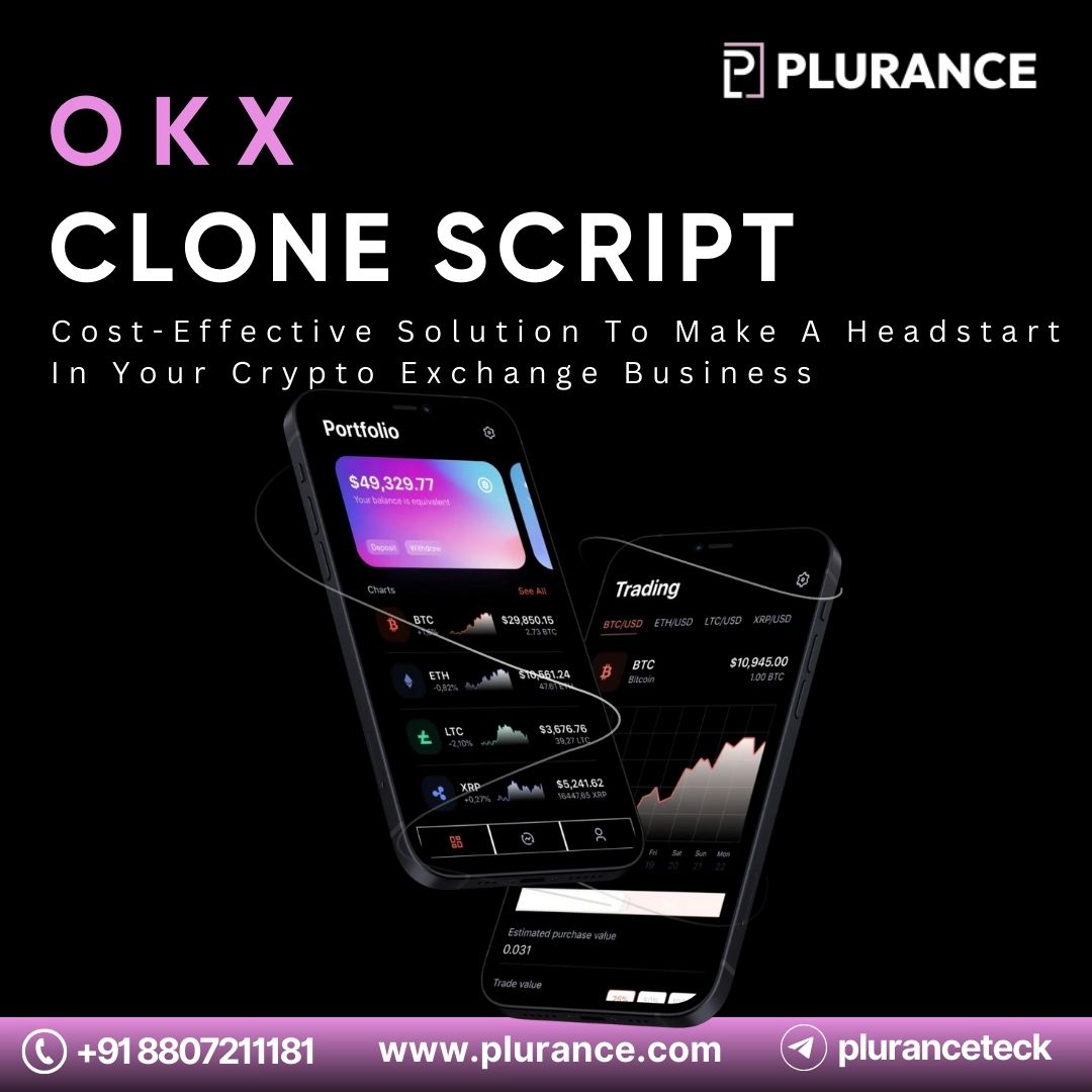 OKX clone script – The smartest choice to create your crypto exchange