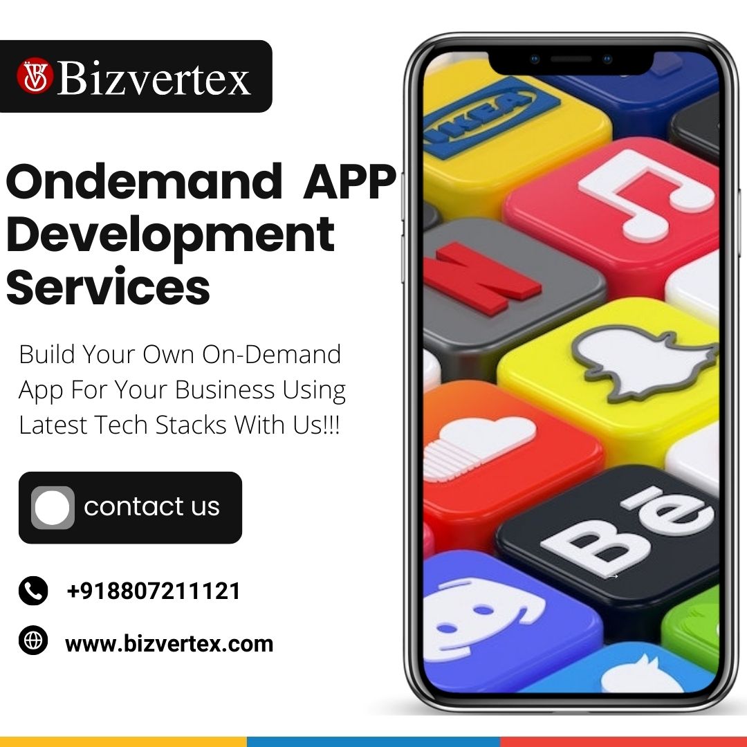 Create the Future of Your Business with Our Custom On-Demand App Solutions!