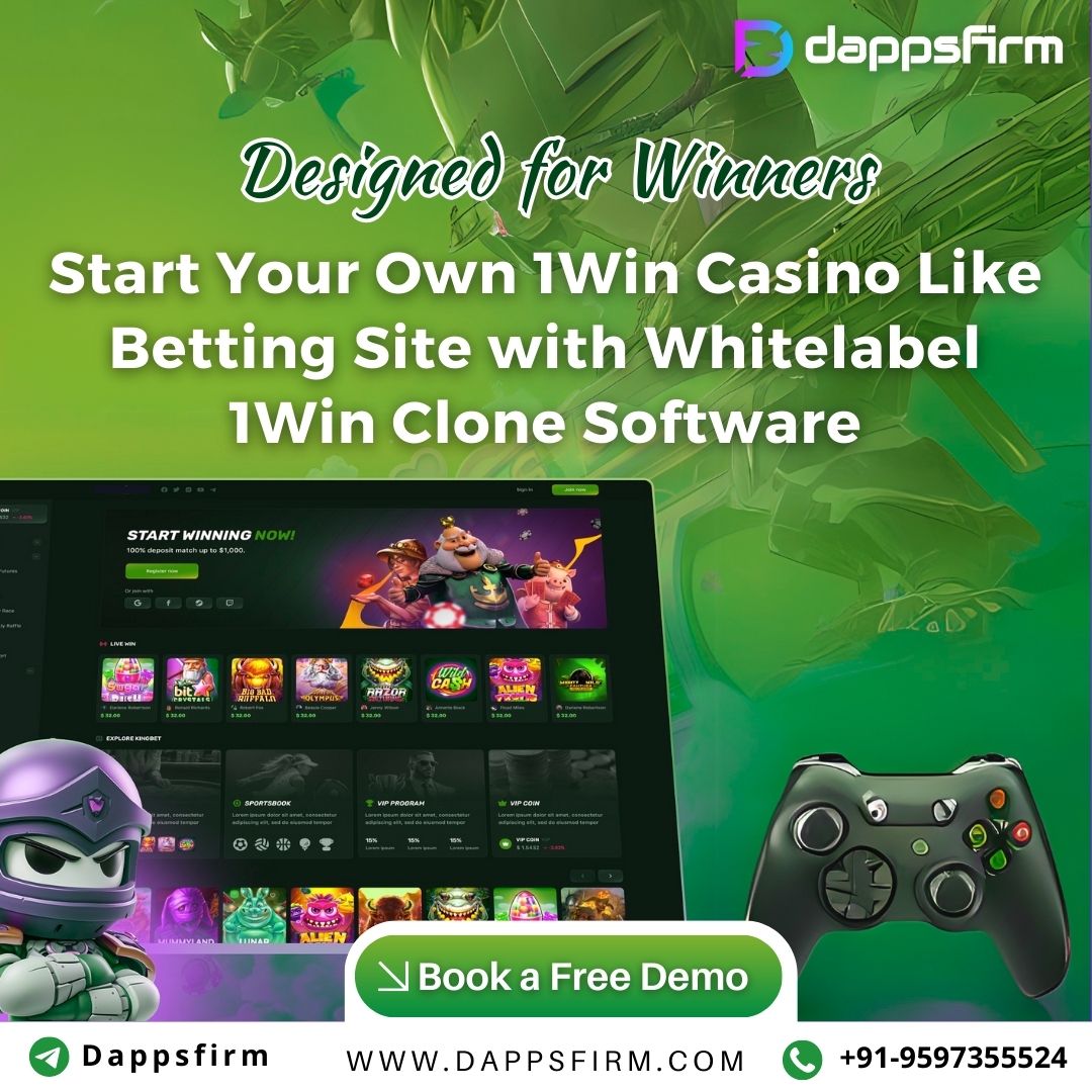 1Win Clone Script for Fast-Track Casino and Betting Platform Development