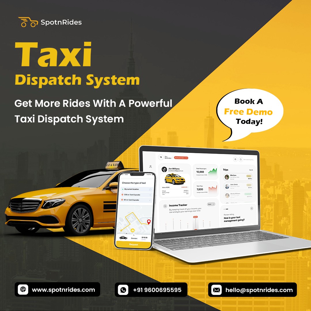 Develop an Uber Clone App to Build a Profitable Taxi Business | SpotnRides