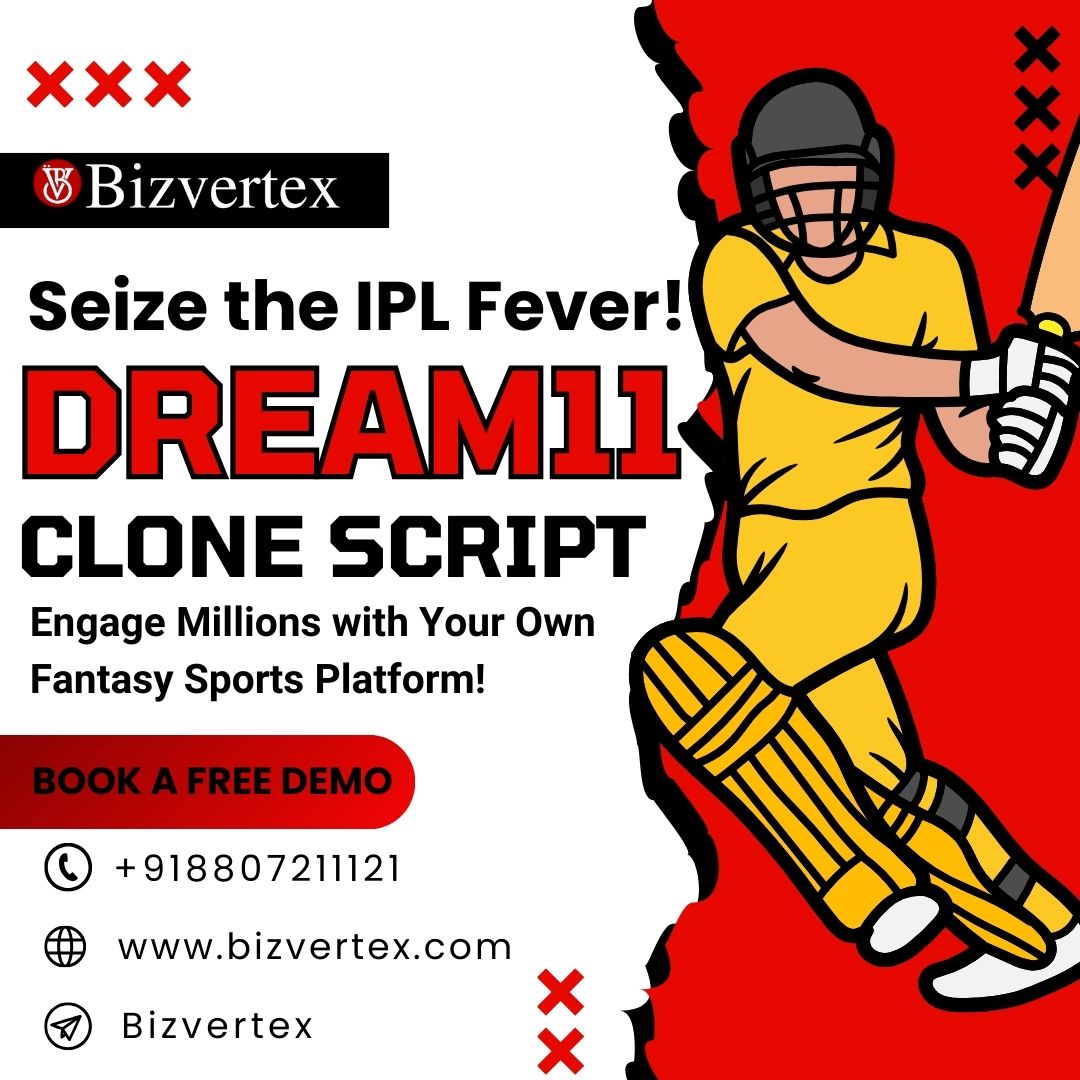 IPL Fever is Here! Build Your Own Fantasy Cricket App Like Dream11 Today!