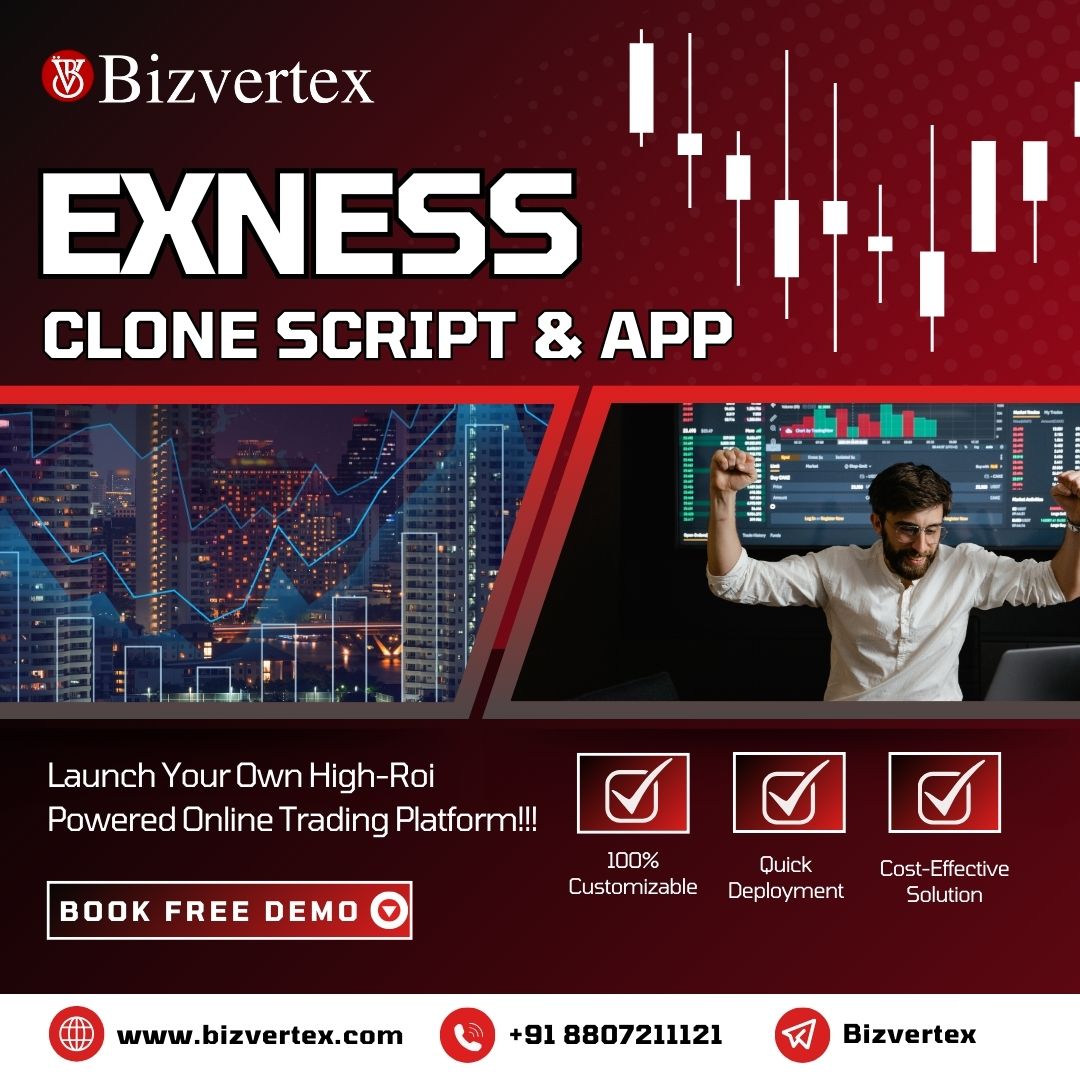 Start a Forex Trading Business with Exness Clone Script – 100% Customizable