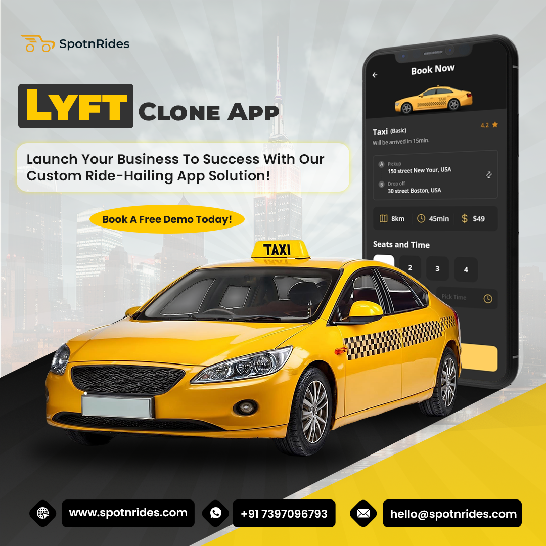 Develop an Uber Clone App to Build a Profitable Taxi Business | SpotnRides
