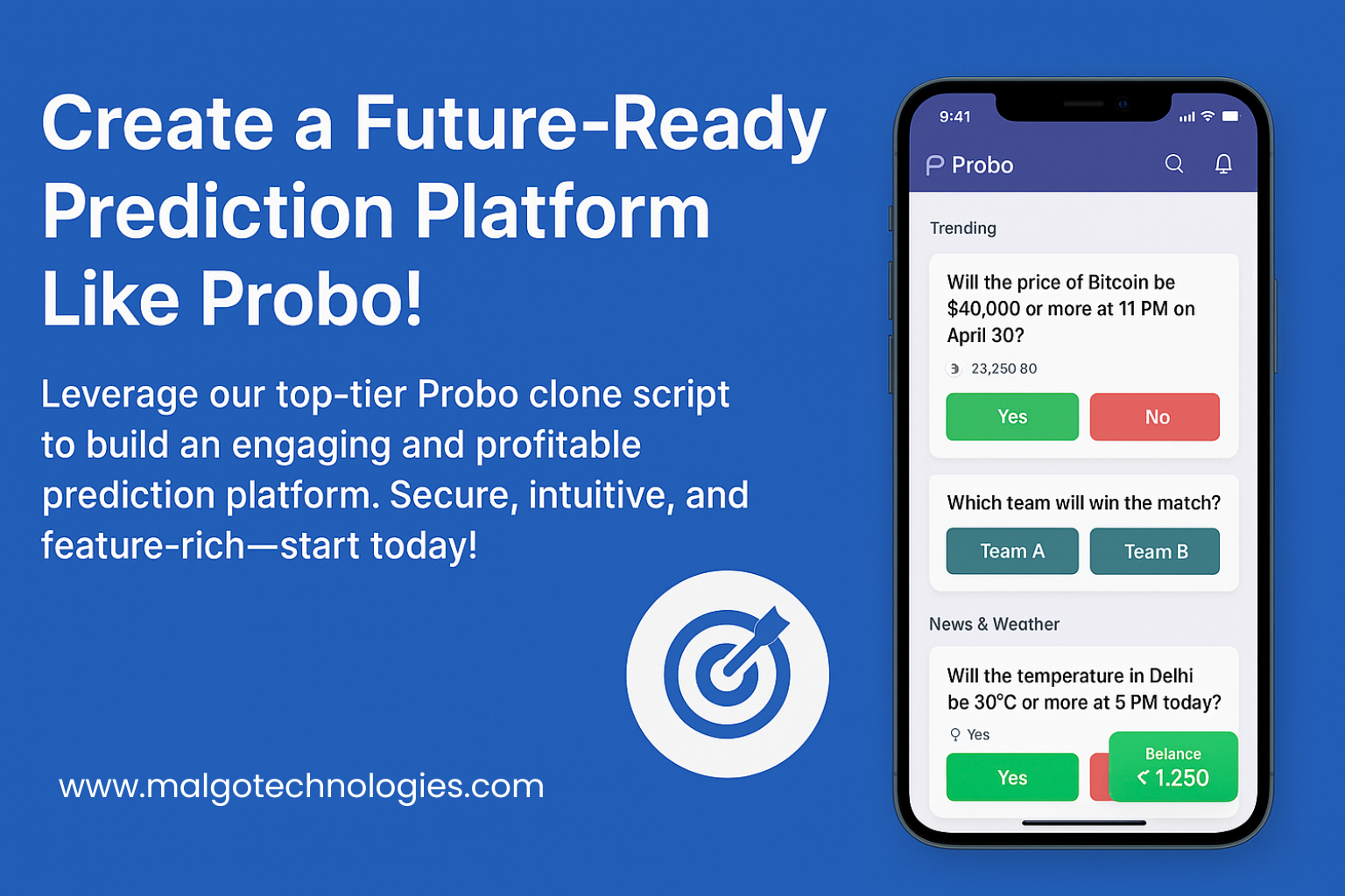 Start Your Own Probo Clone Platform with a Ready-Made Script!