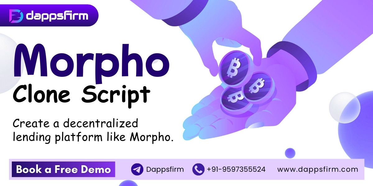 Create a decentralized lending protocol like Morpho using a bespoke Morpho clone script