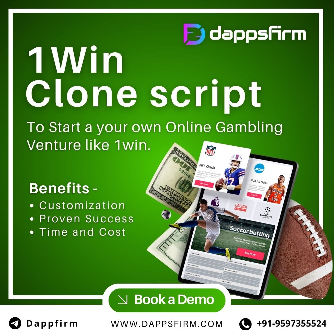 1win Clone Script for Building a Secure and Scalable iGaming Platform with Crypto Wallets