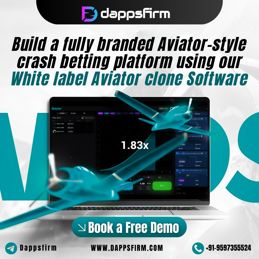 Launch your crypto-integrated Aviator game clone in record time with minimal development cost