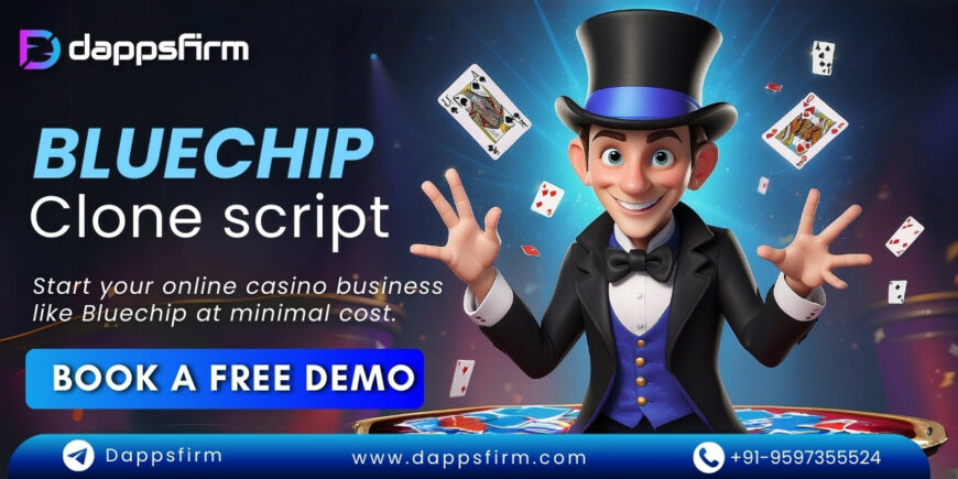 Affordable whitelabel Bluechip casino clone solutions with 100% customization