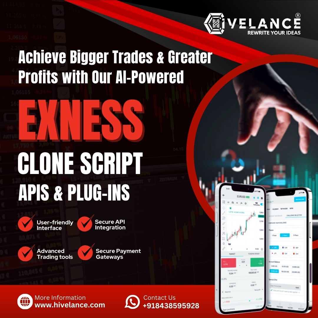 Exness Clone Script: Launch Your Forex Like Trading Platform Now