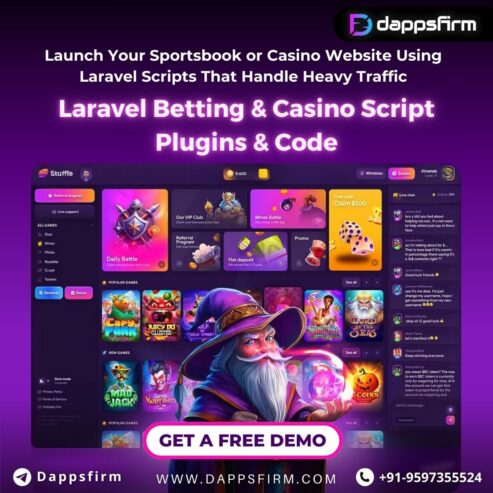 Save Months of Development Time by Using Ready-Made Laravel Casino Source Code