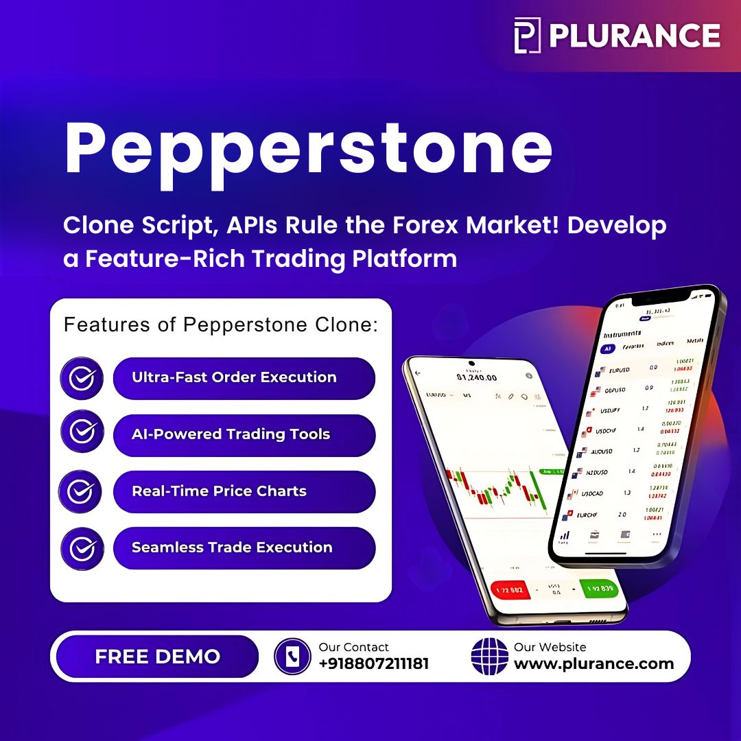 Get Plurance Ready-Made Forex Trading Platform Like Pepperstone Instantly