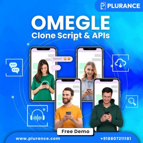 How Does Plurance’s Omegle Clone Script Help You Launch a Global Video Chat Platform?