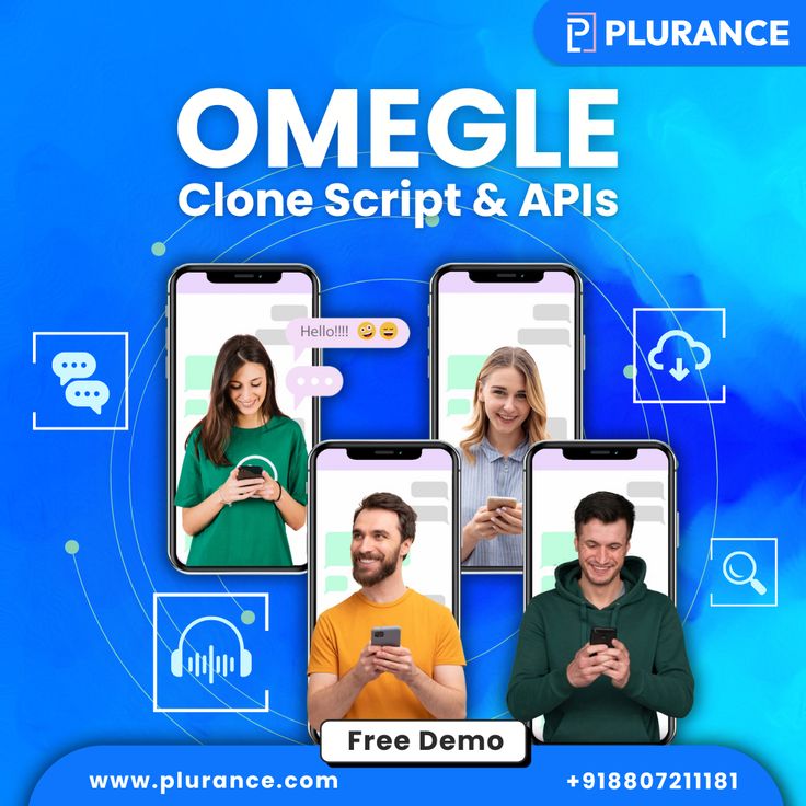 How Does Plurance’s Omegle Clone Script Help You Launch a Global Video Chat Platform?