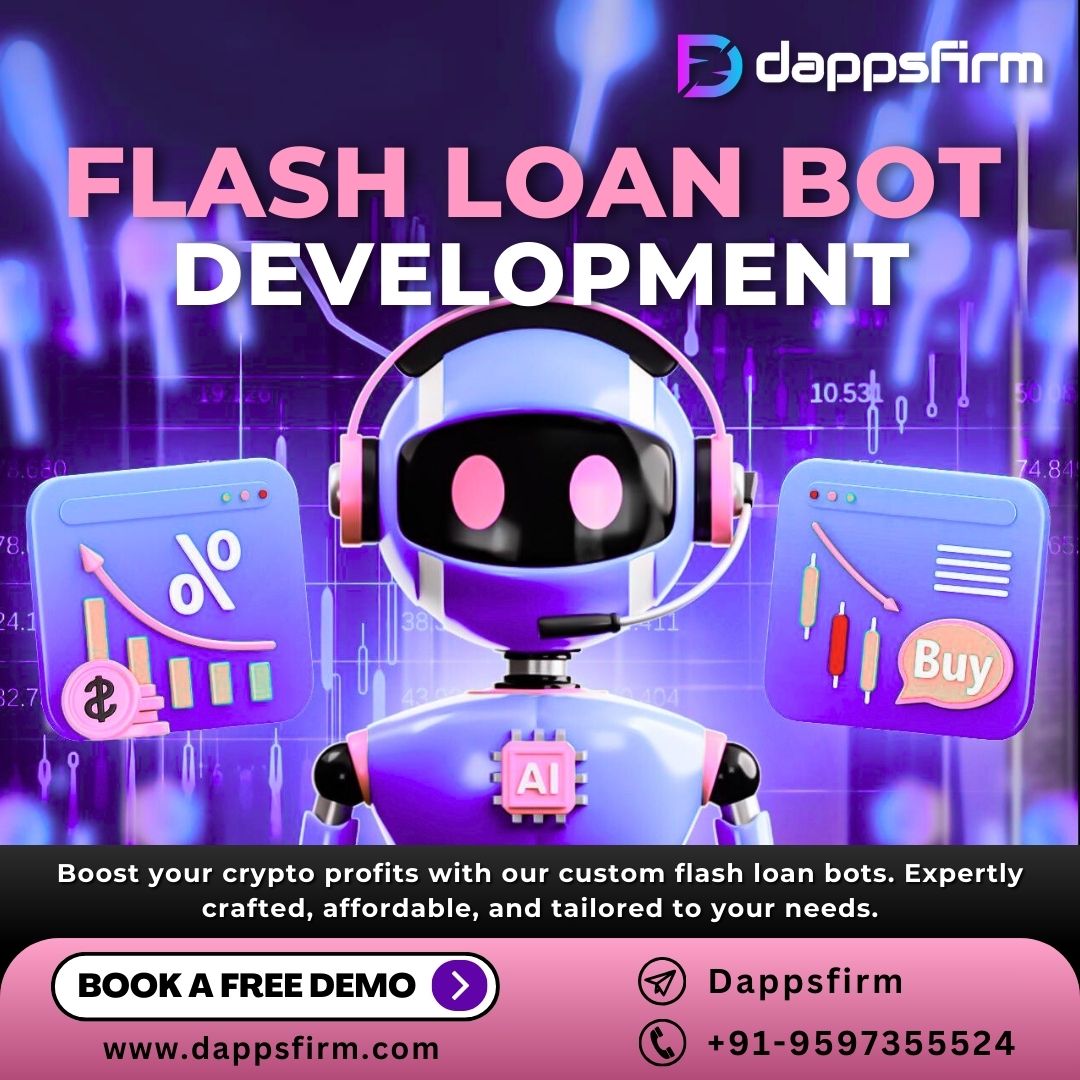 Full-stack Flash Loan Bot development services for launching your DeFi trading bot