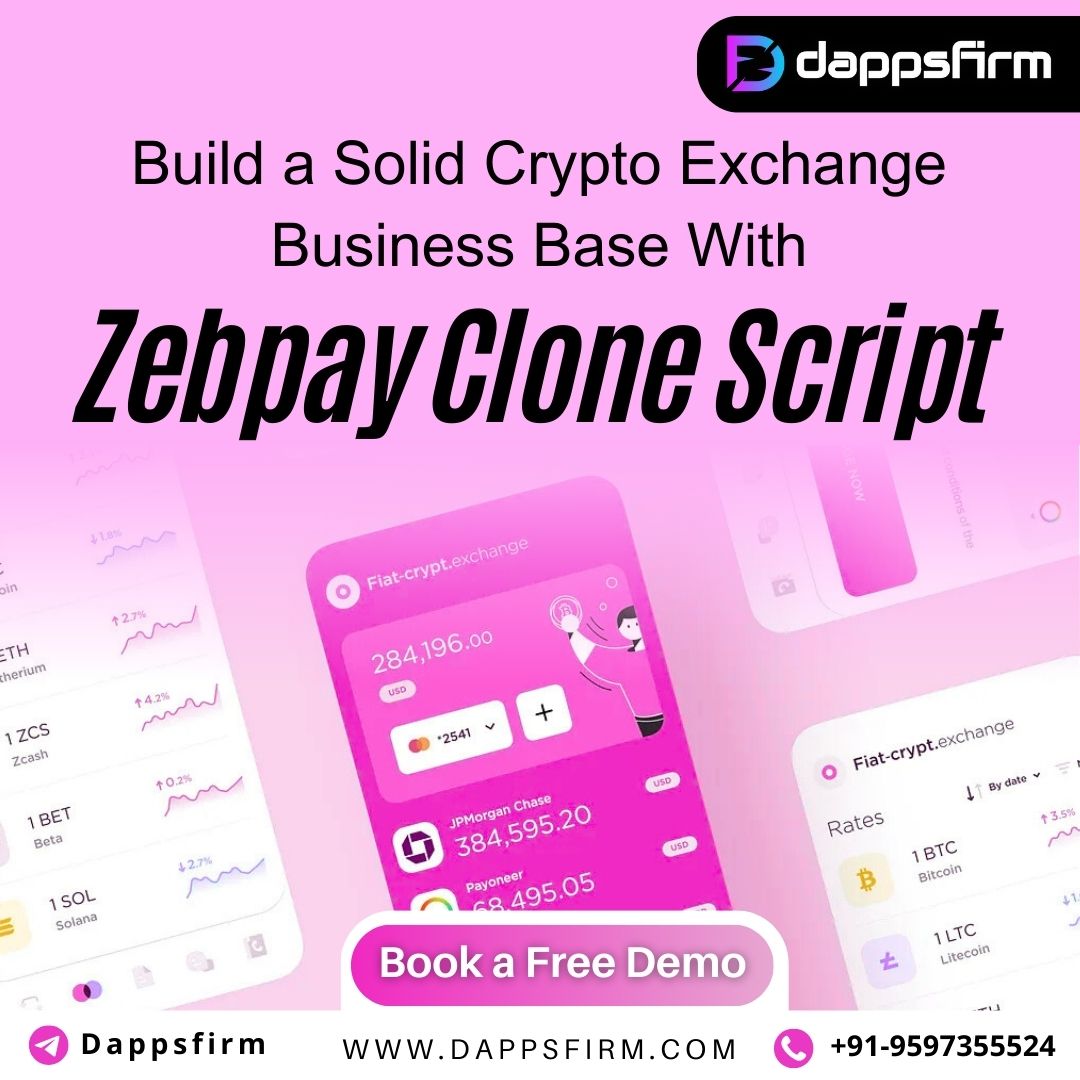 Launch a Ready-To-Operate Cryptocurrency Exchange Business Using Our ZebPay Clone App Solution