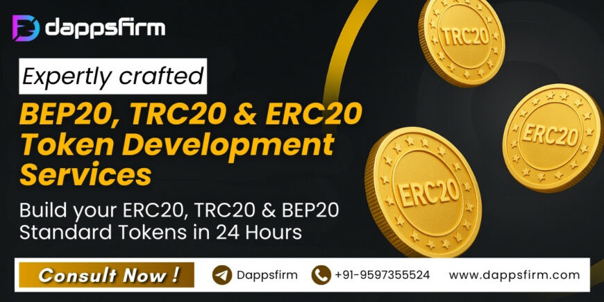 BEP20, ERC20 & TRC20 token solutions with optimized smart contracts at the best rate