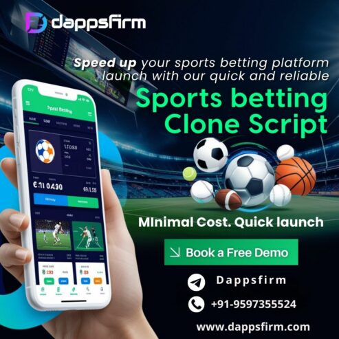 Launch your own sports betting platform with our ready-to-use sports betting clone scripts!