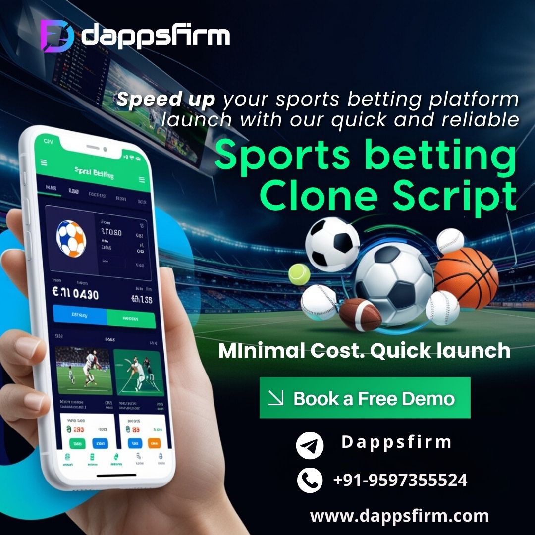 Launch your own sports betting platform with our ready-to-use sports betting clone scripts!