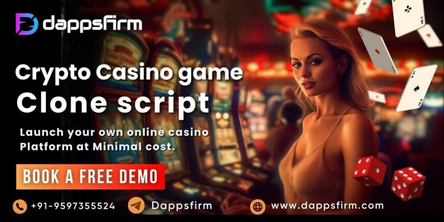 Quick-launch crypto casino game clone software—ideal for entrepreneurs entering Web3 gaming