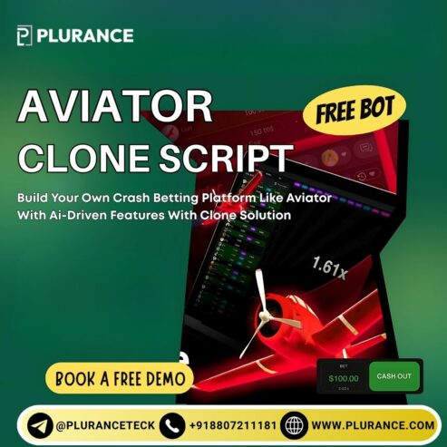 Plurance’s Aviator Clone Script – Your Gateway to Crash Gaming Success