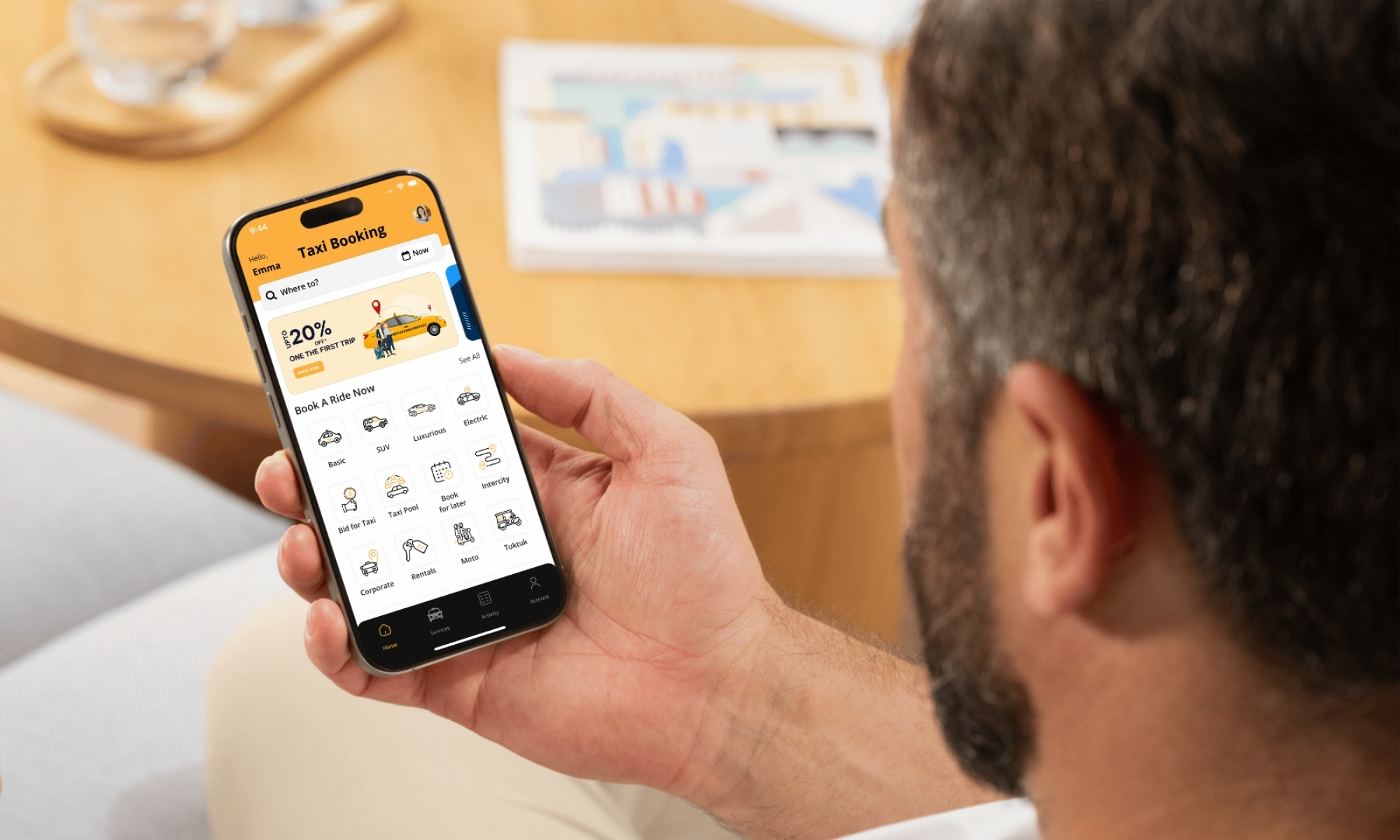 Uber Clone App – Launch Your Own Taxi Booking Platform