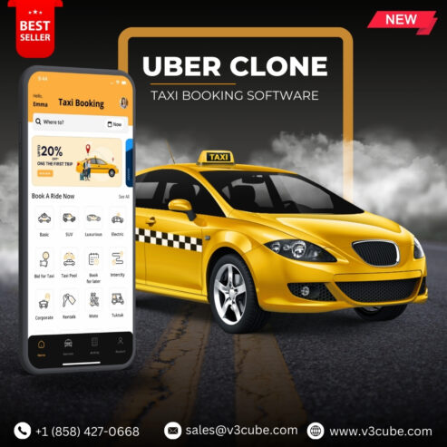 Uber Clone App – Launch Your Own Taxi Booking Platform