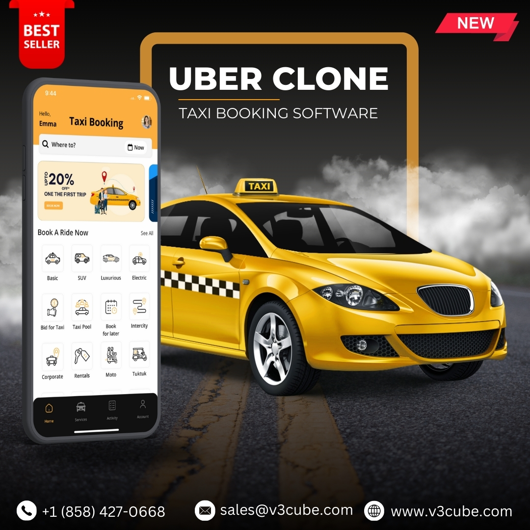 Uber Clone App – Launch Your Own Taxi Booking Platform